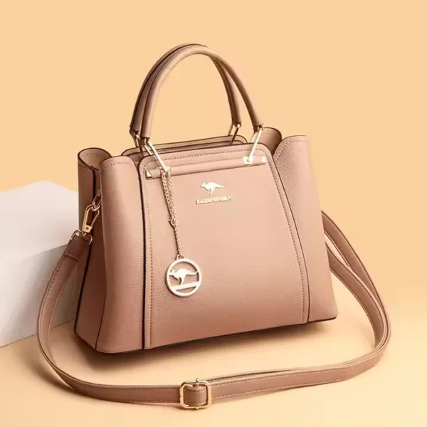 Large Capacity Women Soft Leather Luxury Handbags - Image 4
