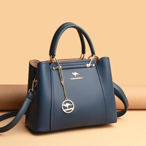 Large Capacity Women Soft Leather Luxury Handbags - Image 5
