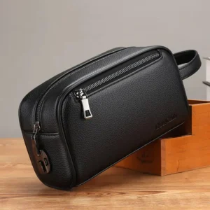 High Quality Unisex Vintage Business Hand Clutch Bag
