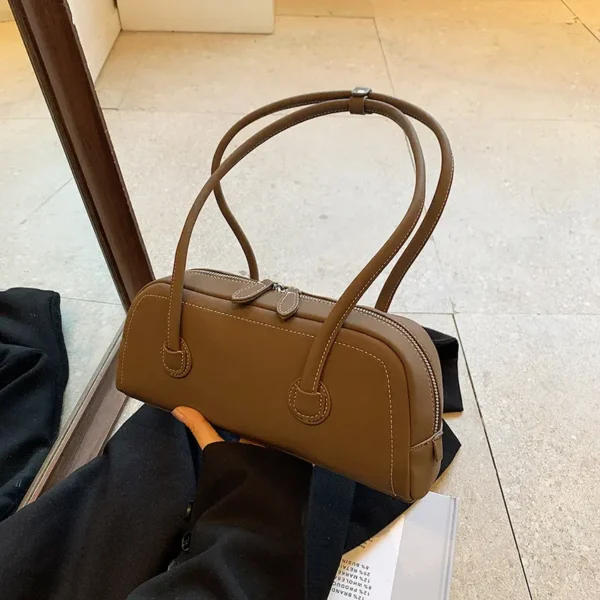 New Korean Version Frosted Minimalist Pillow Bag - Image 2