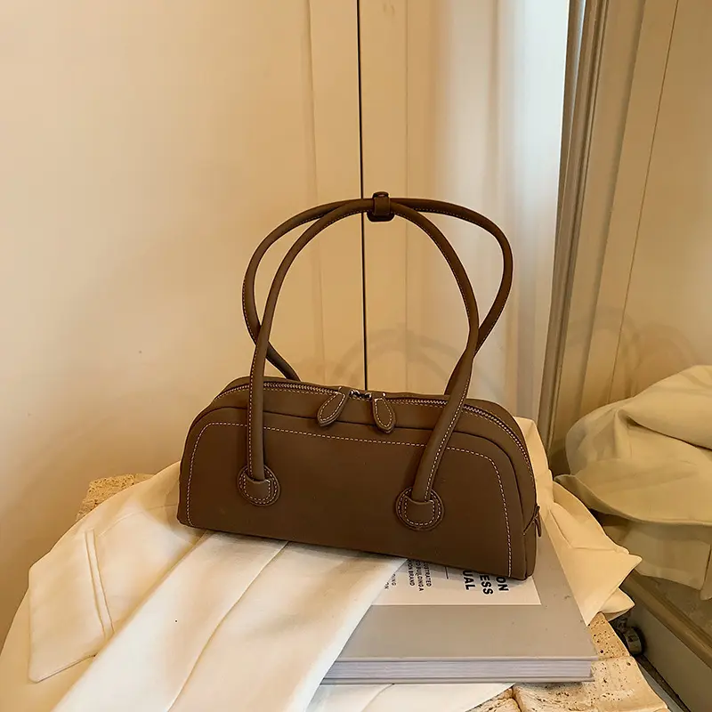 New Korean Version Frosted Minimalist Pillow Bag