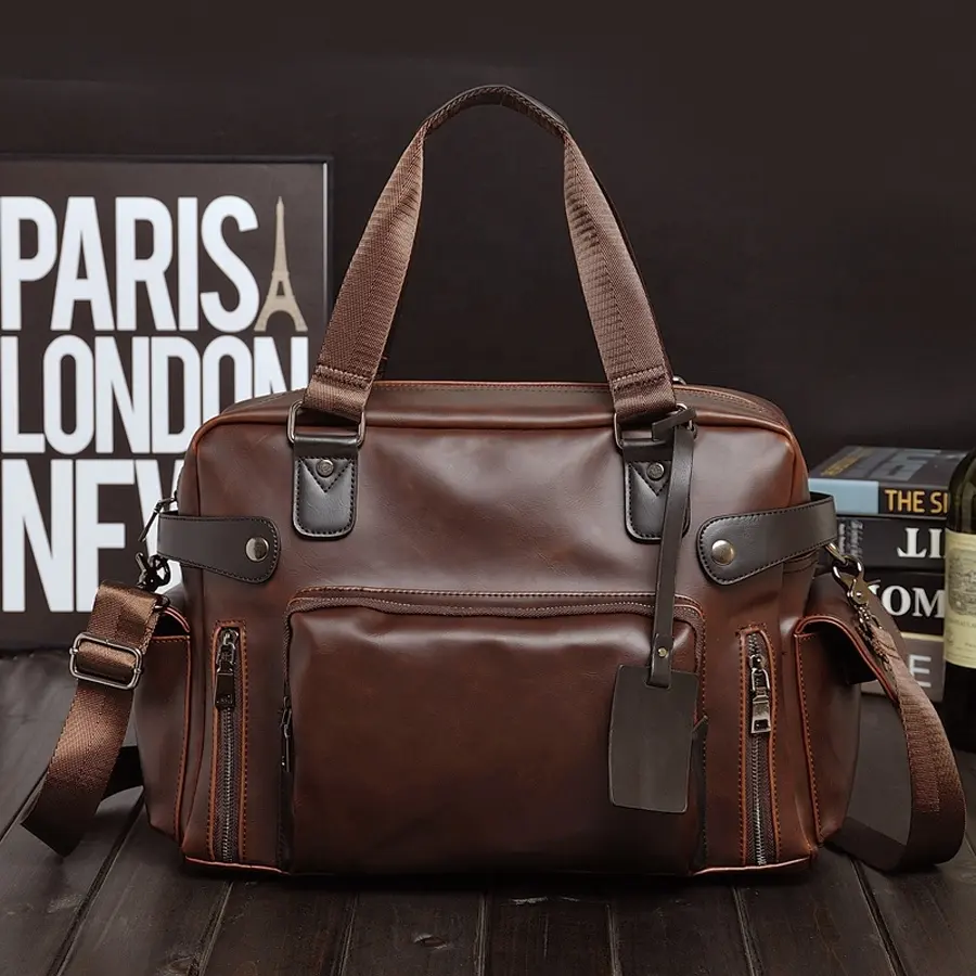 Vintage Business Messenger Bags For Corporate Men