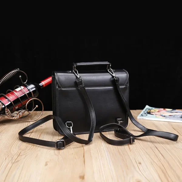 Vintage Satchel Messenger Bag For Men And Women - Image 5