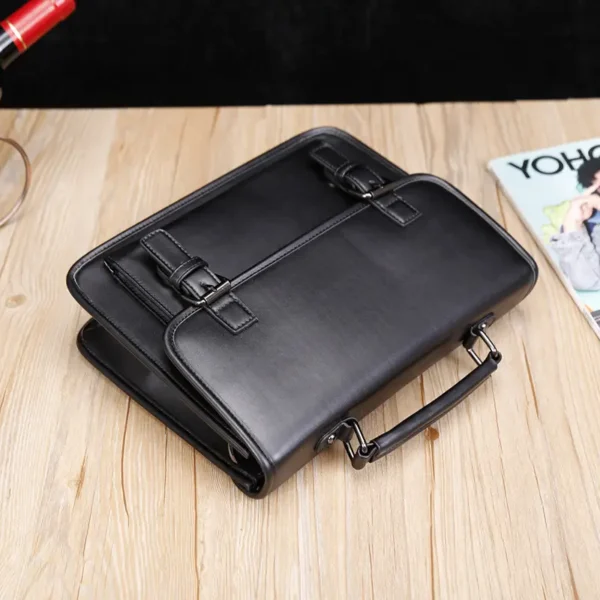 Vintage Satchel Messenger Bag For Men And Women - Image 4