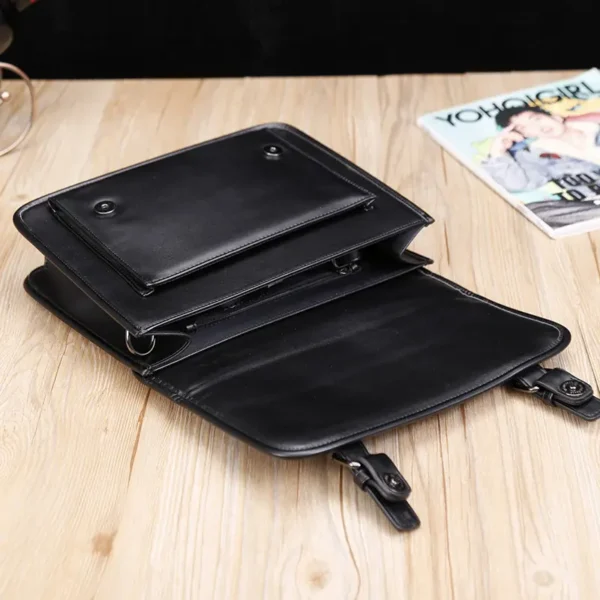 Vintage Satchel Messenger Bag For Men And Women - Image 3