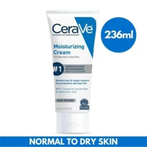 CeraVe Moisturizing Cream-236ml (Normal to Dry skin)