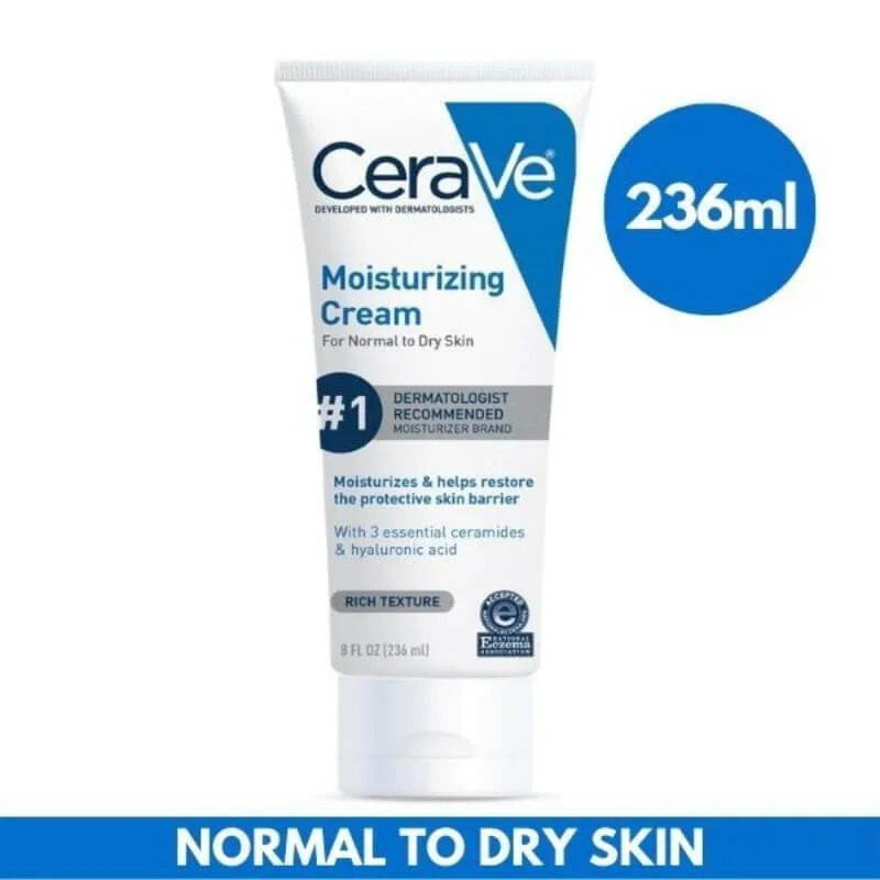 CeraVe Moisturizing Cream-236ml (Normal to Dry skin)