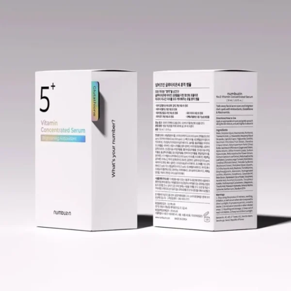 Numbuzin No.5 Vitamin Concentrated Serum 30ml - Image 2