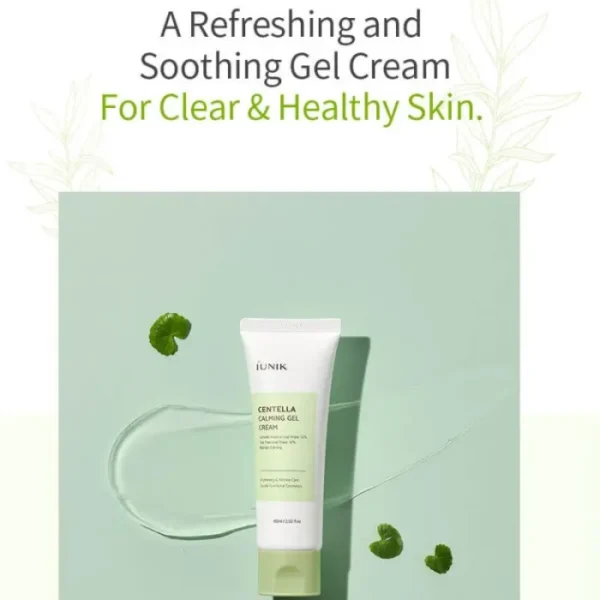 iUNIK Centella Calming Gel Cream – 60ml - Image 2