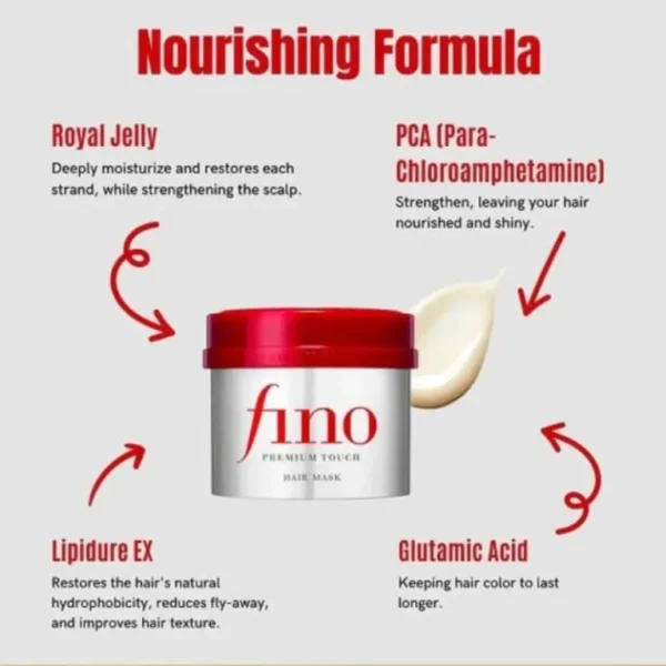 Shiseido Fino Premium Touch Penetrating Essence Hair Mask 230gm - Image 3