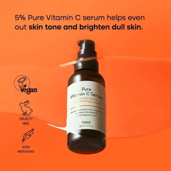 Purito Pure Vitamin C Serum 60ml - Image 2