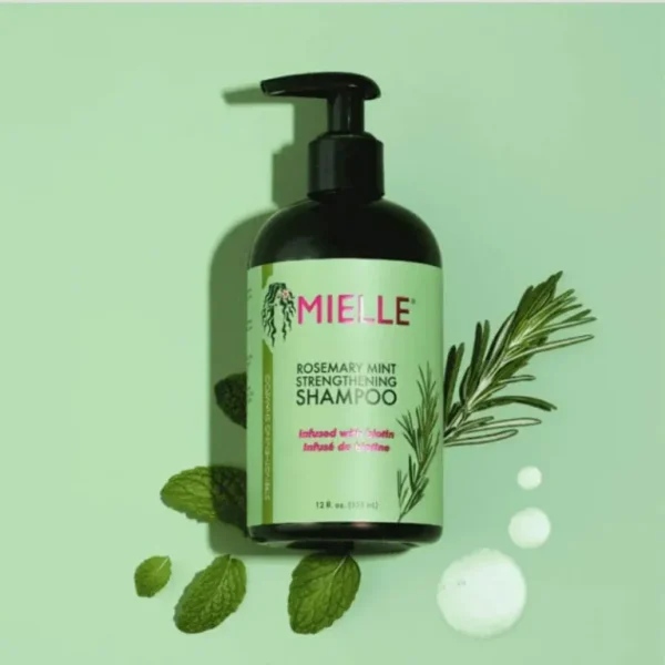 Mielle Rosemary Mint Strengthening Shampoo 355ml - Image 2