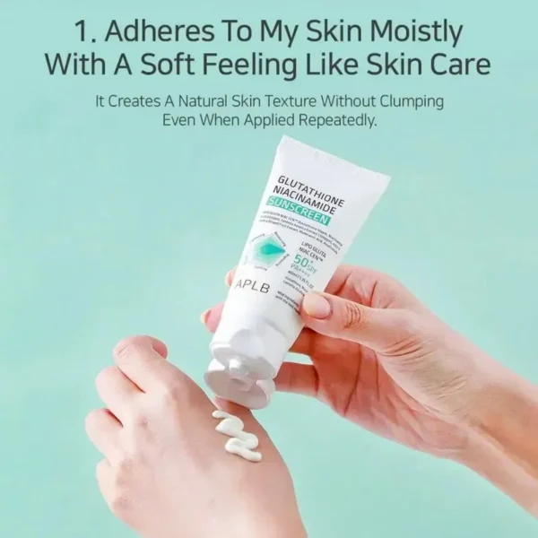 APLB Glutathione Niacinamide Sunscreen 40ml - Image 2
