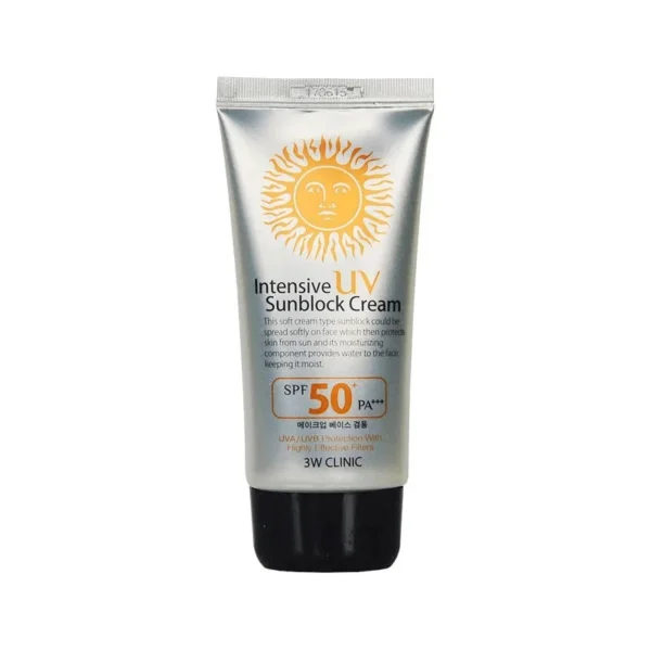 3W Clinic Intensive UV Sunblock Cream SPF50 PA+++ 70ml