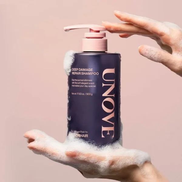 Dr.ForHair UNOVE DEEP DAMAGE REPAIR SHAMPOO 500ml - Image 2