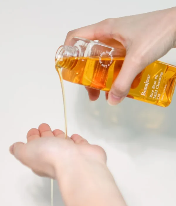 Bonajour Rice Bran Cleansing Oil 200ml - Image 3