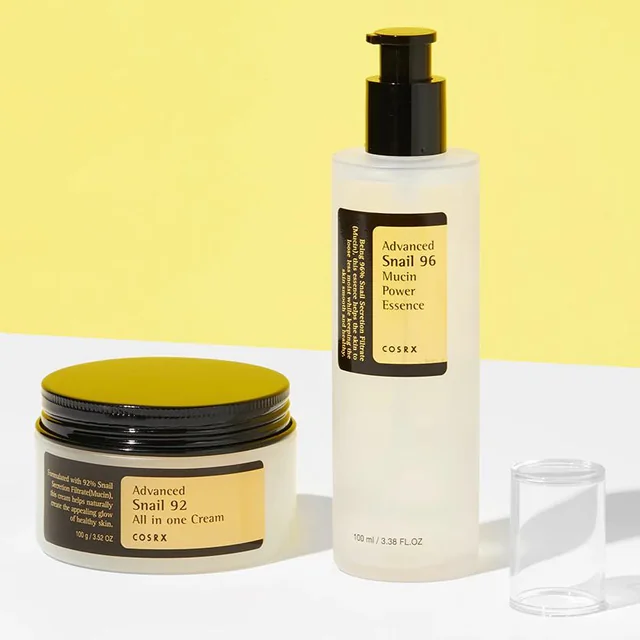 Cosrx Snail 96 Essence & Cosrx Snail 92 Cream 100ml COMBO