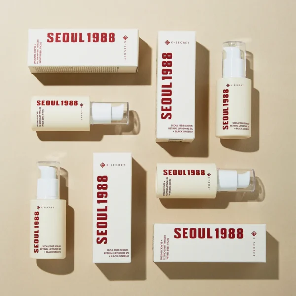 KSecret Seoul 1988 Serum: Retinal Liposome 2% + Black Ginseng 30ml - Image 3