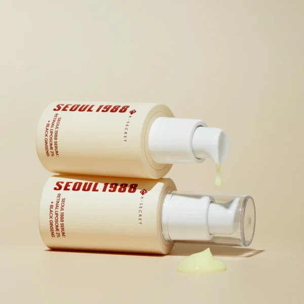 KSecret Seoul 1988 Serum: Retinal Liposome 2% + Black Ginseng 30ml - Image 2