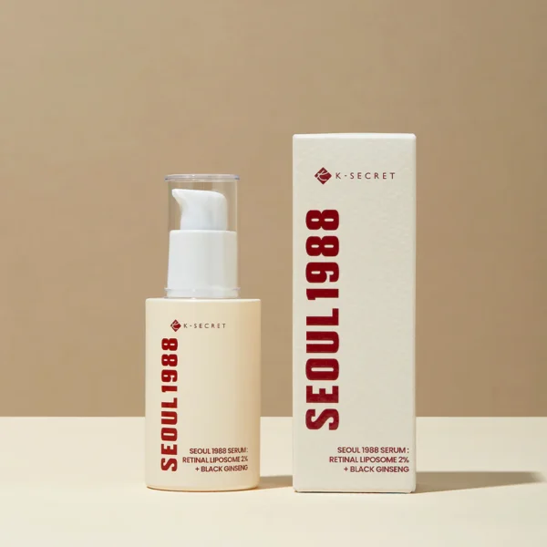 KSecret Seoul 1988 Serum: Retinal Liposome 2% + Black Ginseng 30ml