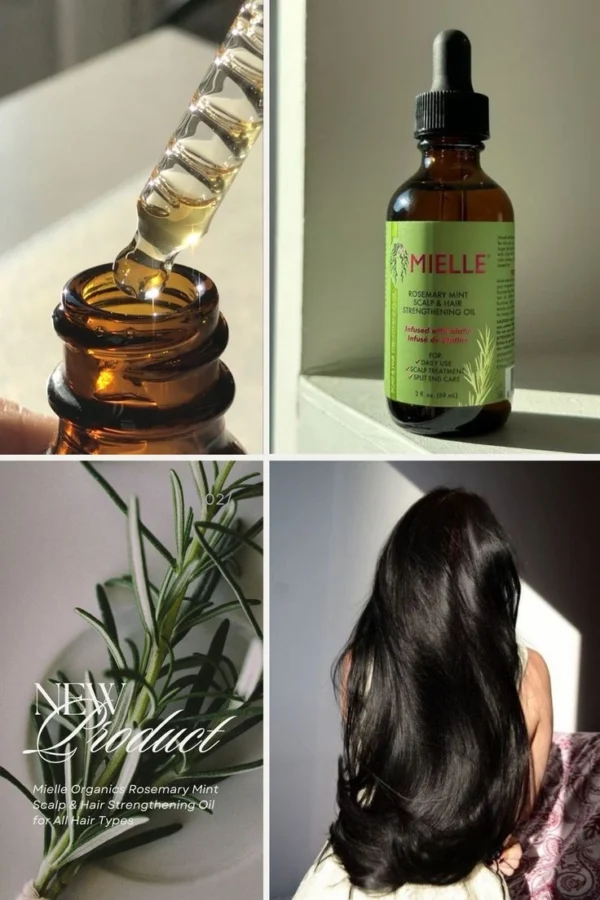 Mielle Organics Rosemary Mint Scalp & Hair Strengthening Oil 59ml - Image 4