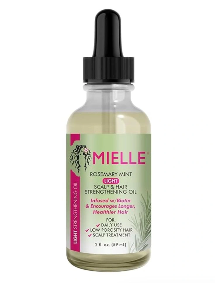 Mielle Organics Rosemary Mint Light Scalp & Hair Strengthening Oil 59ml