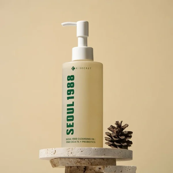 KSECRET SEOUL 1988 Cleansing Oil : Pine Cica 1% + Probiotics 200ml - Image 2