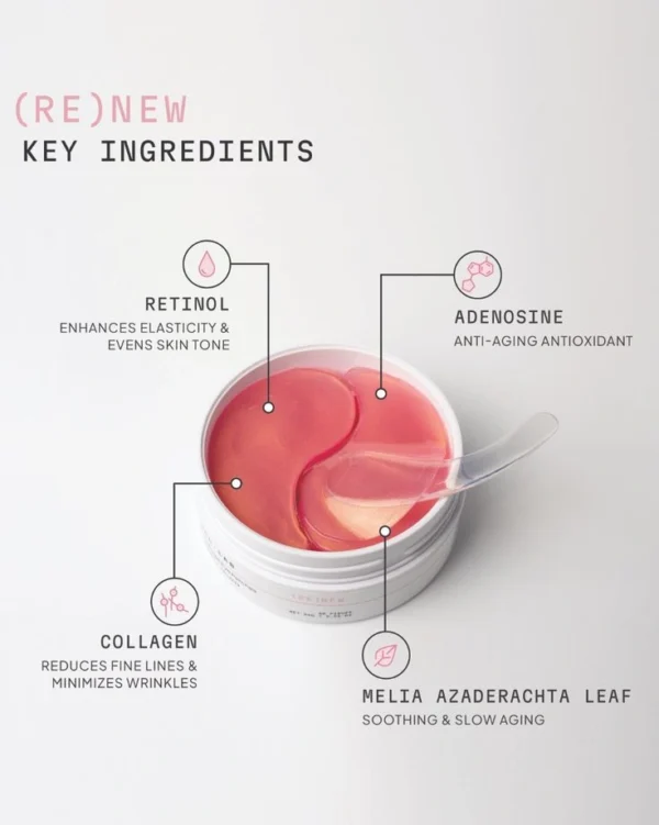 KSECRET Advanced Regenerating Eye Gel Patches (RETINOL) 102g - Image 3