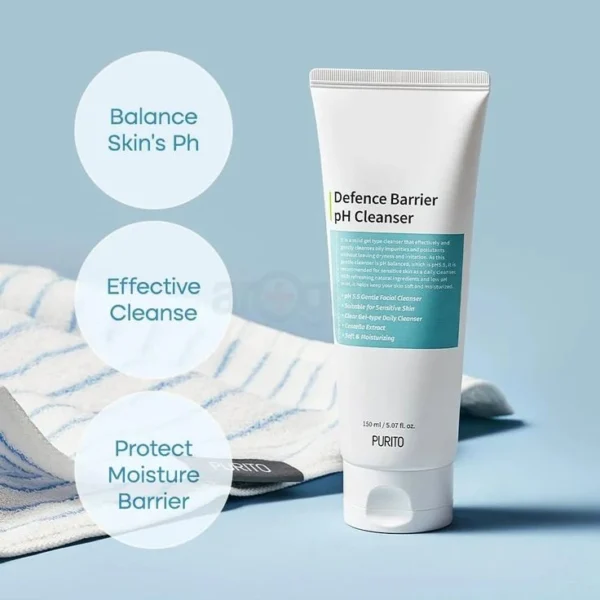 Purito Defence Barrier Ph Cleanser 150ml - Image 3