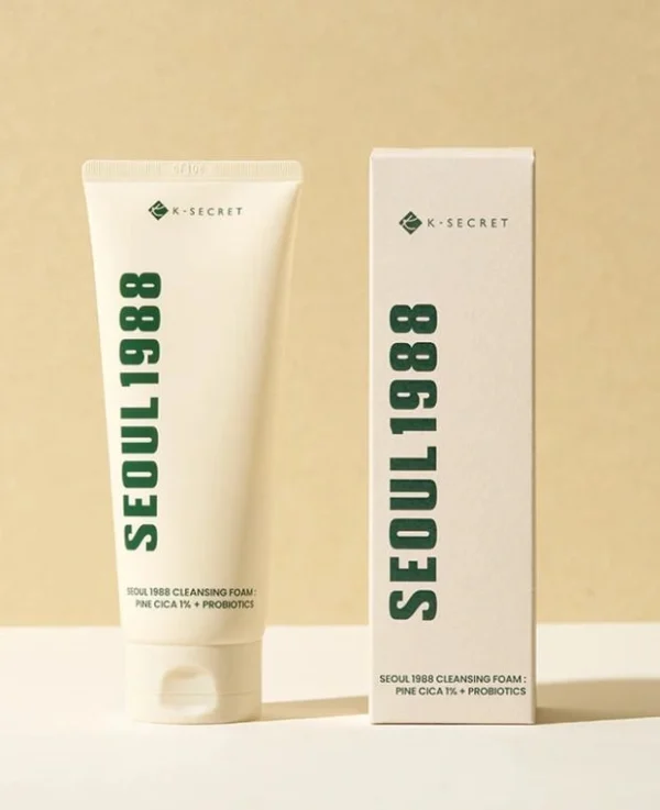 KSECRETSEOUL 1988 Cleansing Foam : Pine Cica 1% + Probiotics - Image 2