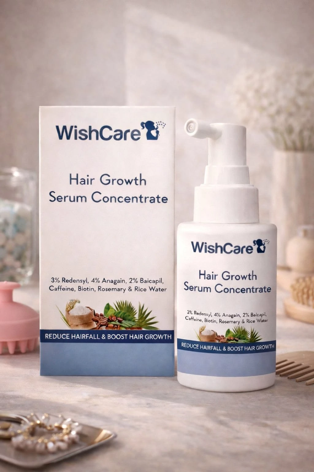 WishCare Hair Growth Concentrate Serum - 30ml