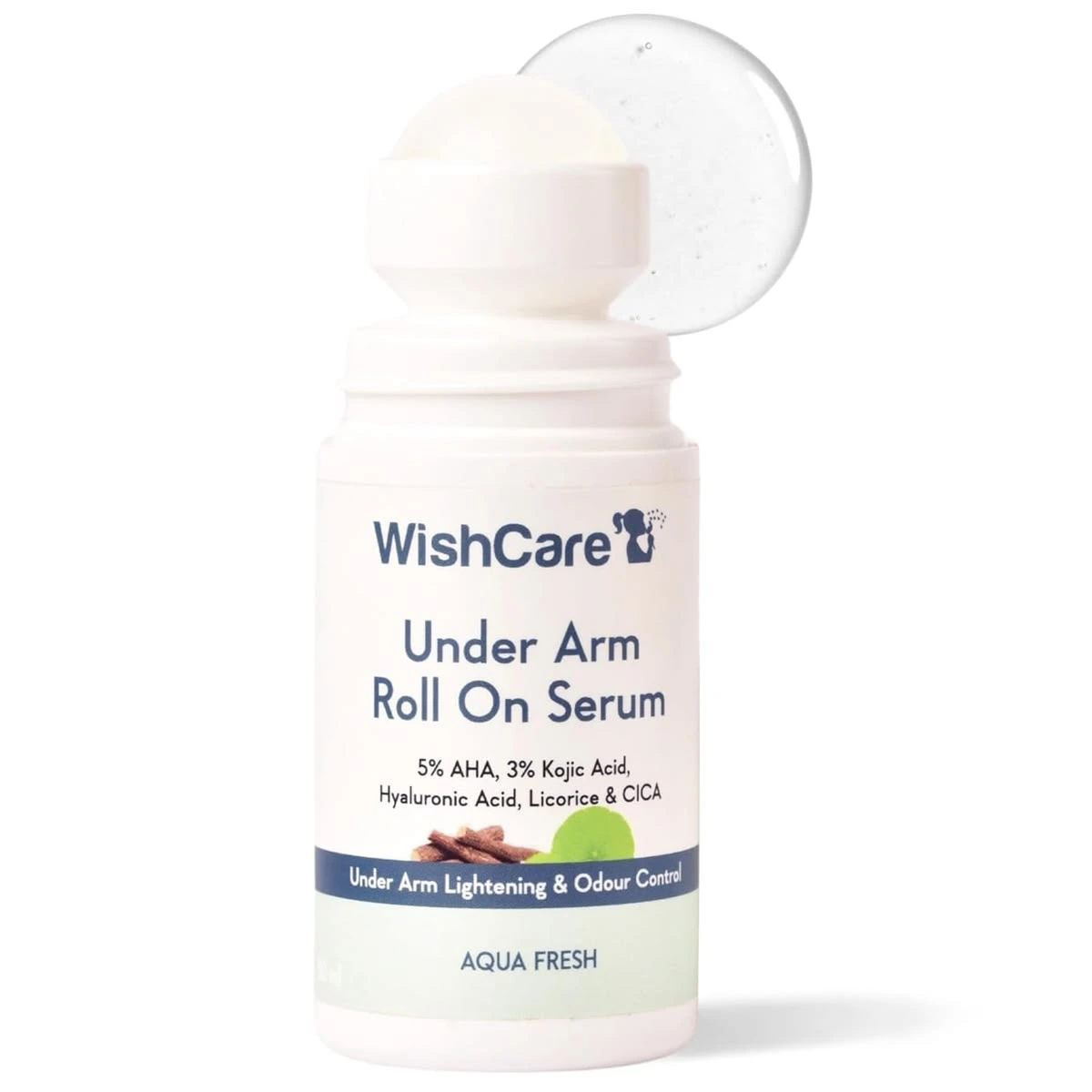 WishCare Under Arm Roll On Serum with Aqua Fresh 50ml