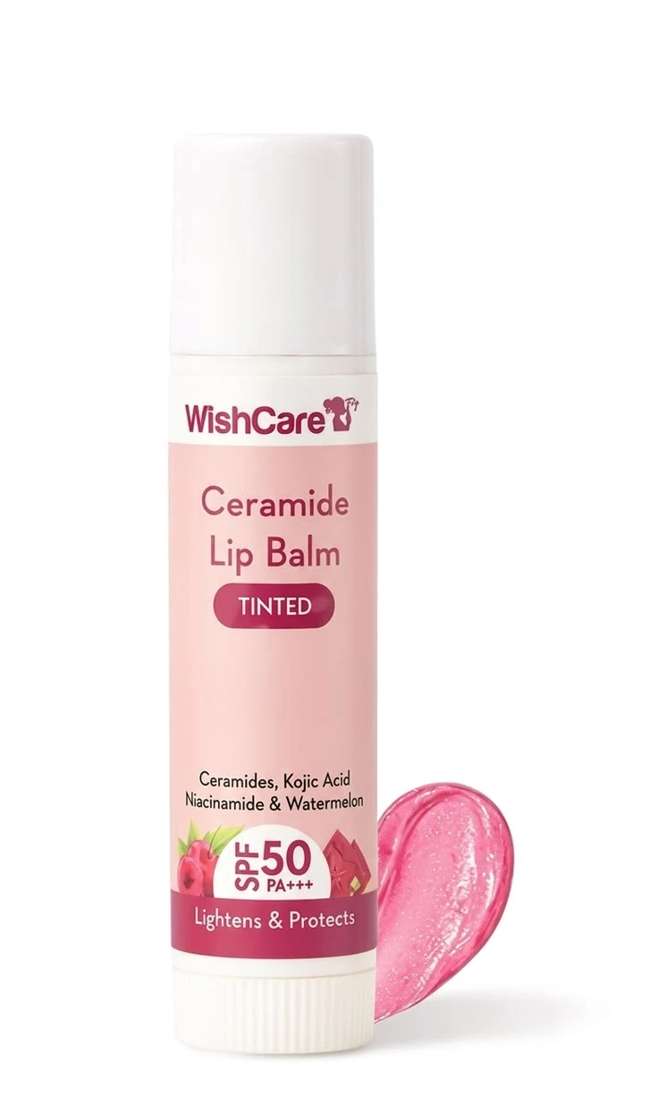 WishCare Ceramide Tinted Lip Balm with SPF 50 PA+++ 5g